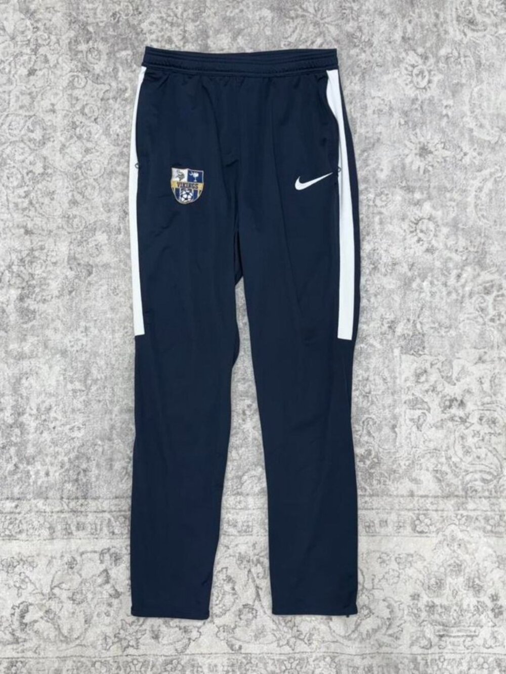 navy Vikings Nike track pants training joggers